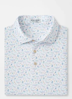 5 O'Clock In Fiji Performance Jersey Polo