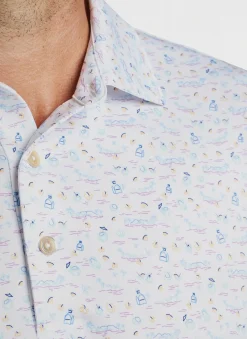 5 O'Clock In Fiji Performance Jersey Polo