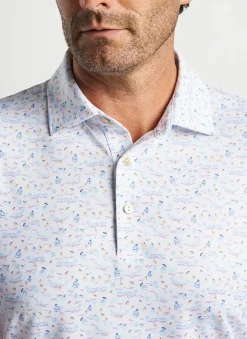 5 O'Clock In Fiji Performance Jersey Polo