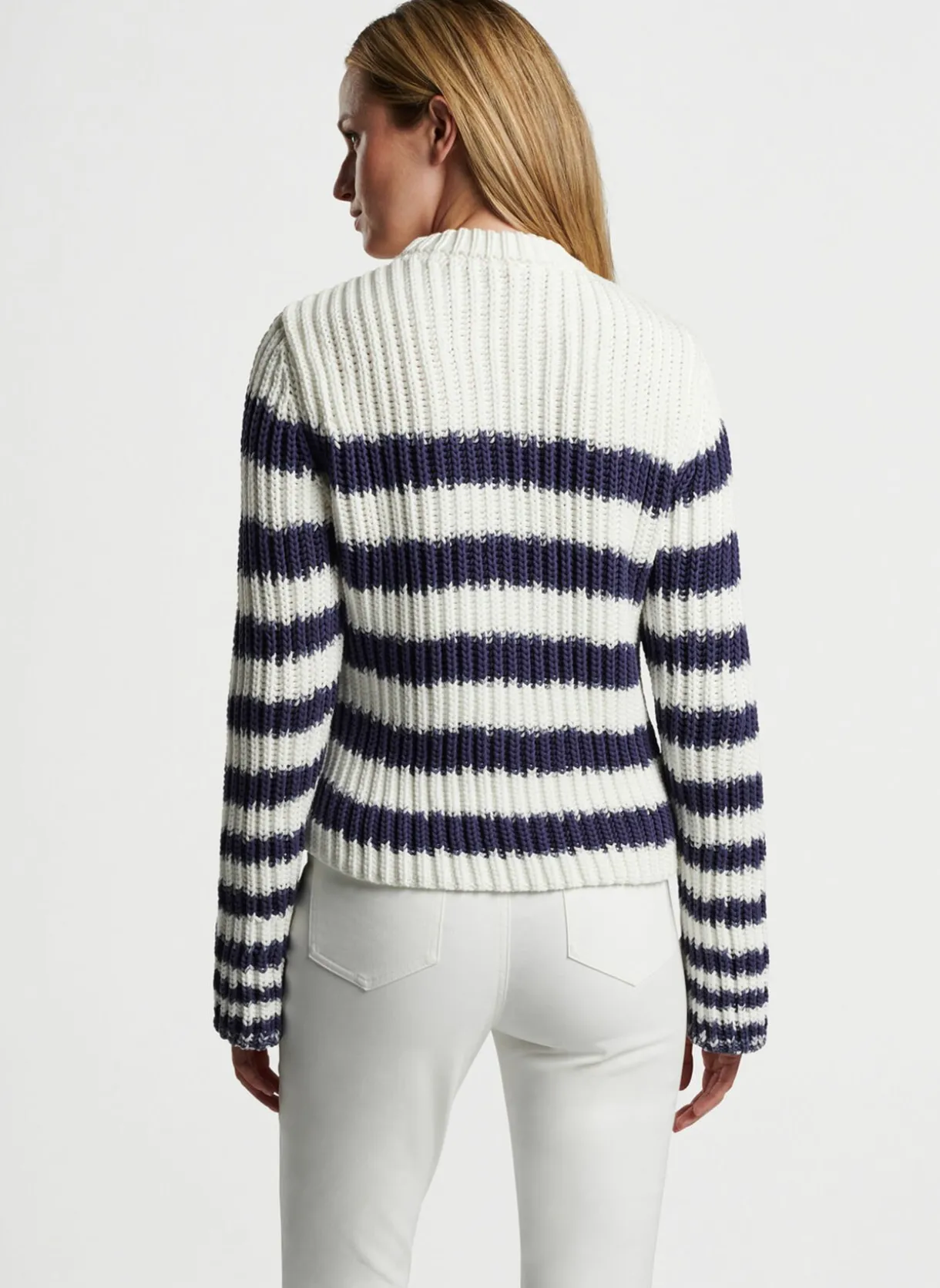 Alek Wide Sleeve Stripe Sweater