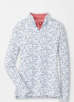 Birdie Print Raglan Sleeve Perth Layer