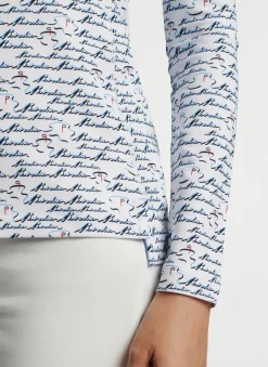 Birdie Print Raglan Sleeve Perth Layer