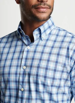 Blue Hill Crown Lite Cotton-Stretch Sport Shirt