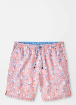 Boats And Ropes Swim Trunk
