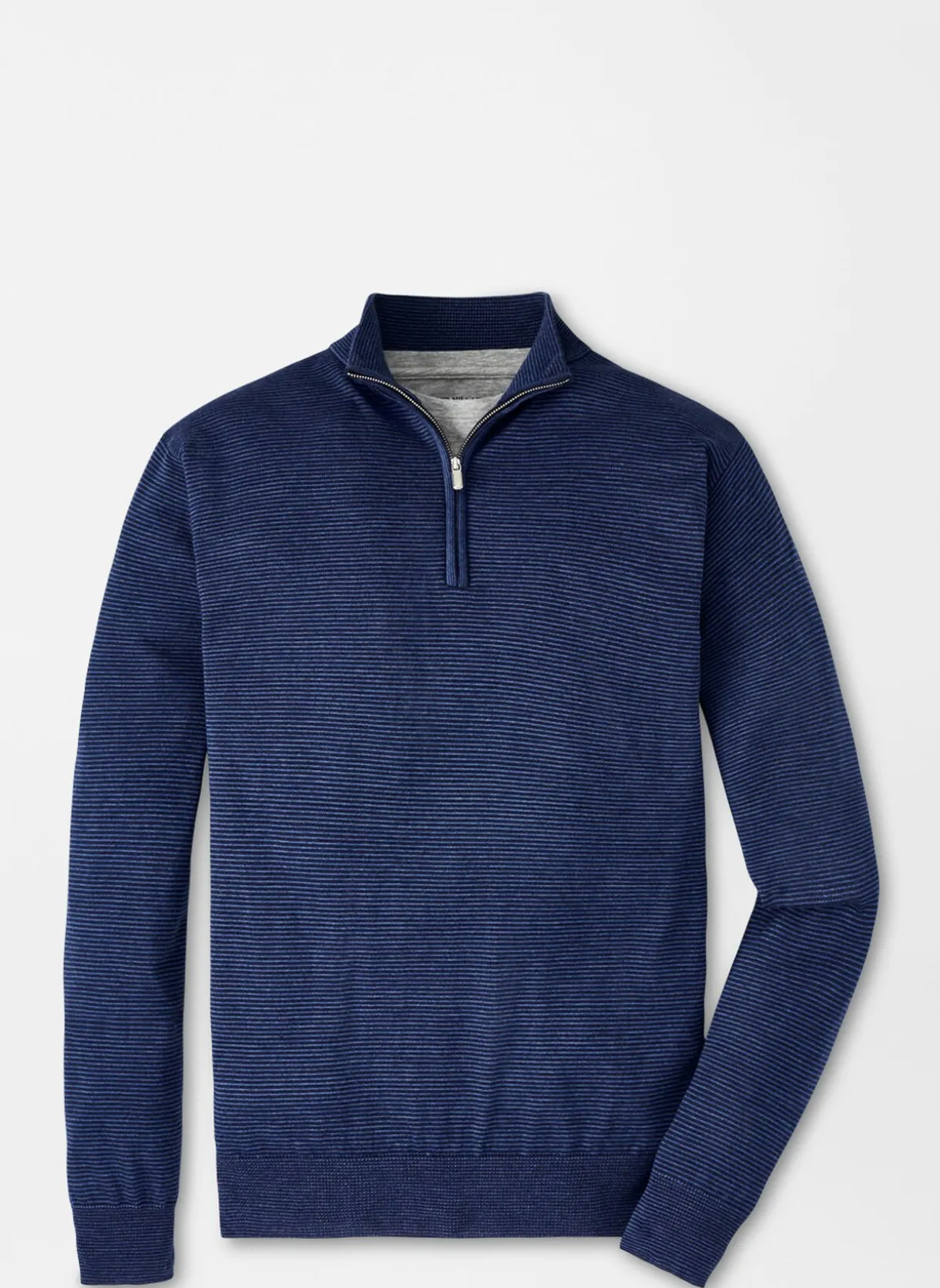 Canton Stripe Quarter-Zip Sweater