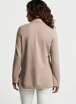 Carla Deep V Lava Tunic