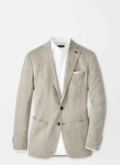 Carova Jersey Houndstooth Soft Jacket