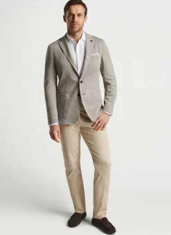 Carova Jersey Houndstooth Soft Jacket