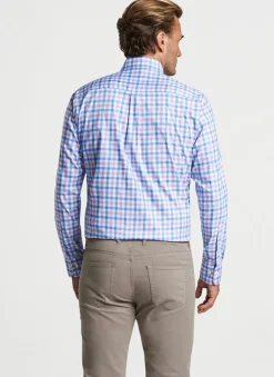 Castine Crown Lite Cotton-Stretch Sport Shirt