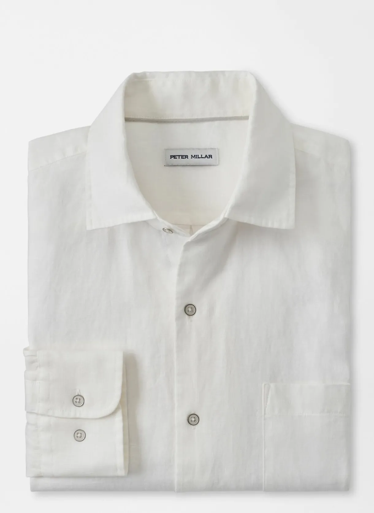 Coastal Garment Dyed Linen Sport Shirt