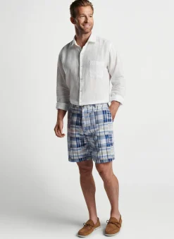 Coastal Garment Dyed Linen Sport Shirt