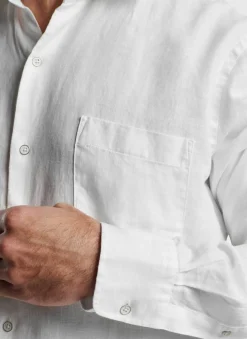 Coastal Garment Dyed Linen Sport Shirt