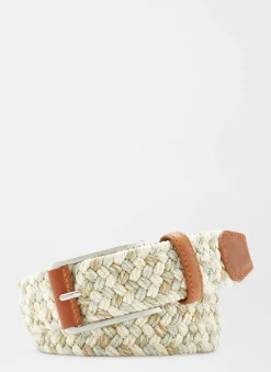 Cotton Melange Braided Belt