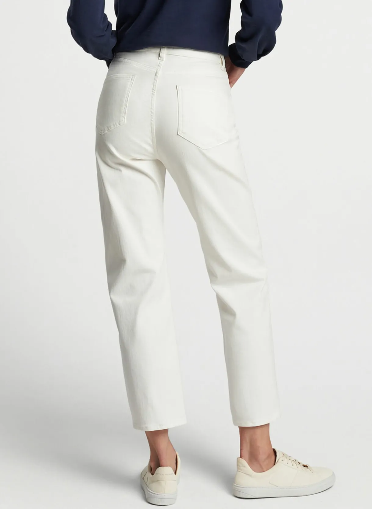 Crawford High Rise Straight Crop Jean