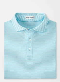 Crown Comfort Cotton Polo Trip Stripe