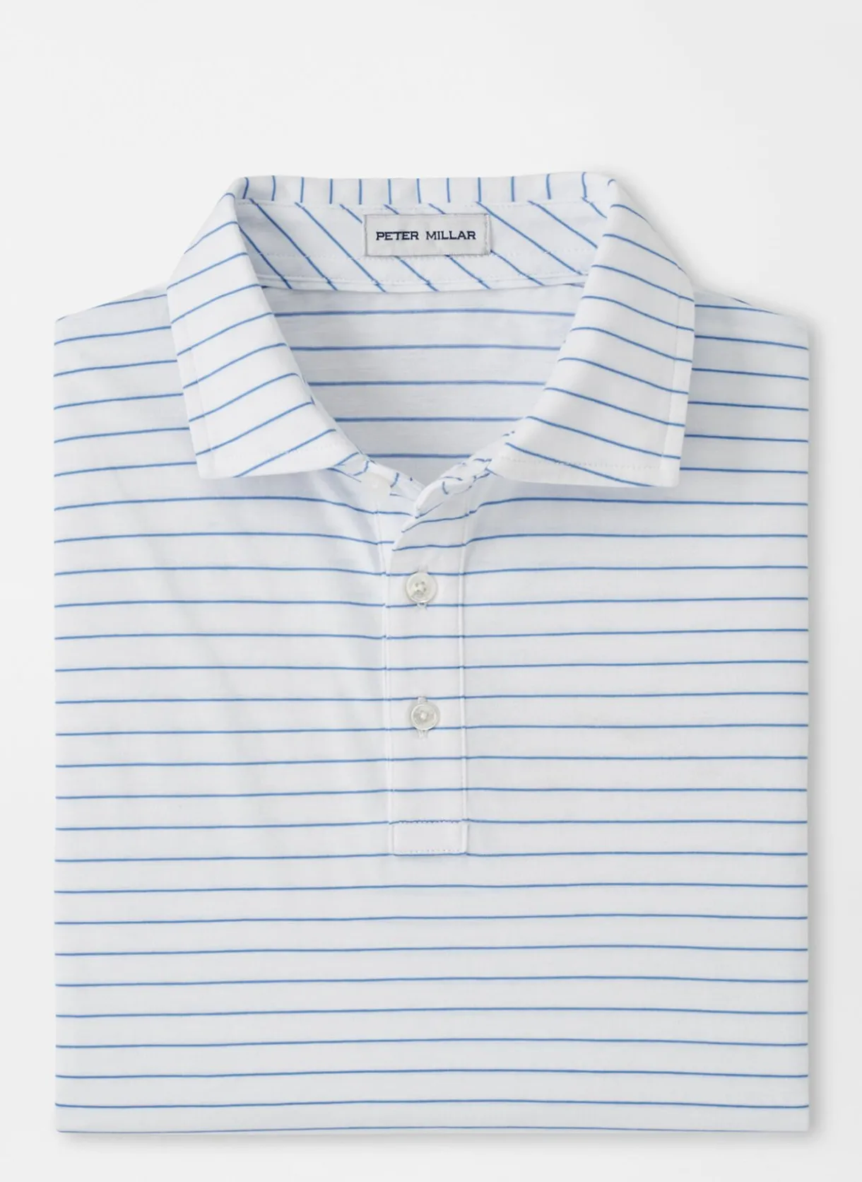 Crown Comfort Cotton Polo Harp Stripe