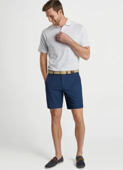 Crown Comfort Cotton Polo Harp Stripe