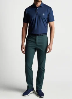 Crown Seal Solid Performance Jersey Polo