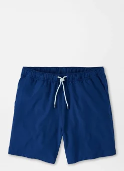 Crown Solid Swim Trunk