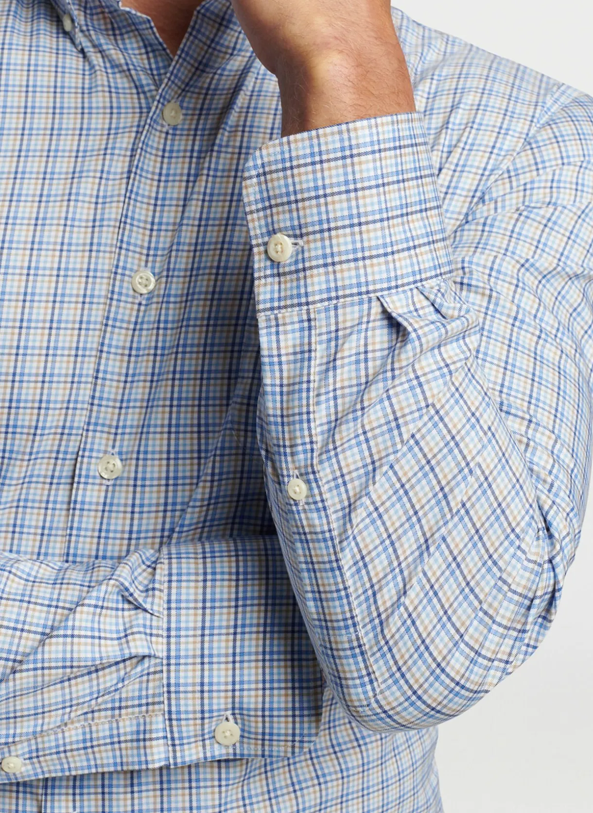 Cutler Crown Lite Cotton-Stretch Sport Shirt