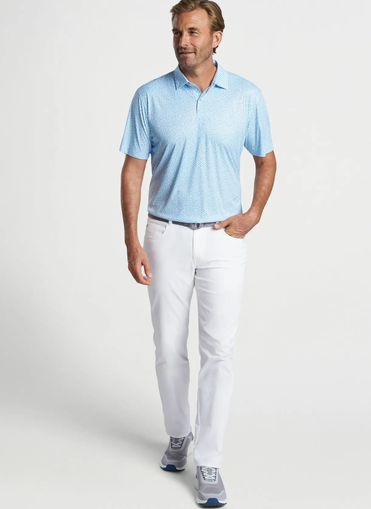 Featherweight Performance Golf On The Rocks Polo