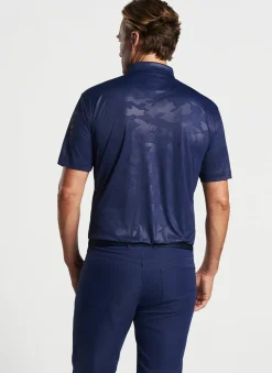 Featherweight Performance Logo Camo Polo