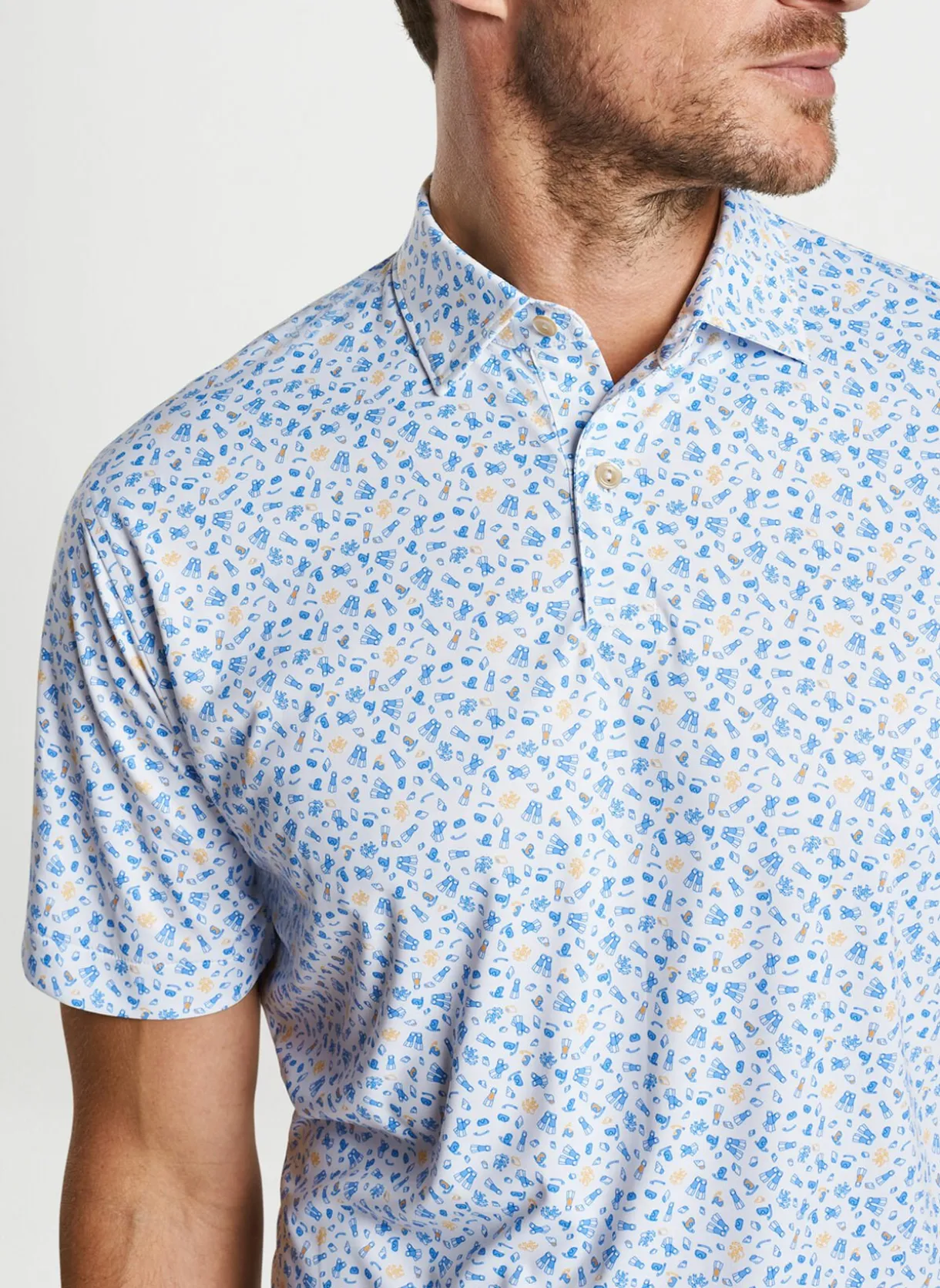 Featherweight Performance Sea For Yourself Polo