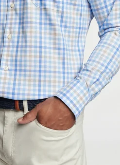 Freeport Crown Lite Cotton-Stretch Sport Shirt