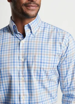 Freeport Crown Lite Cotton-Stretch Sport Shirt