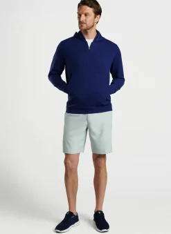 Grid Performance Half-Zip Hoodie