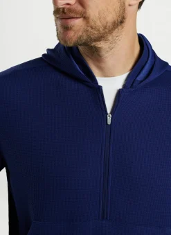 Grid Performance Half-Zip Hoodie