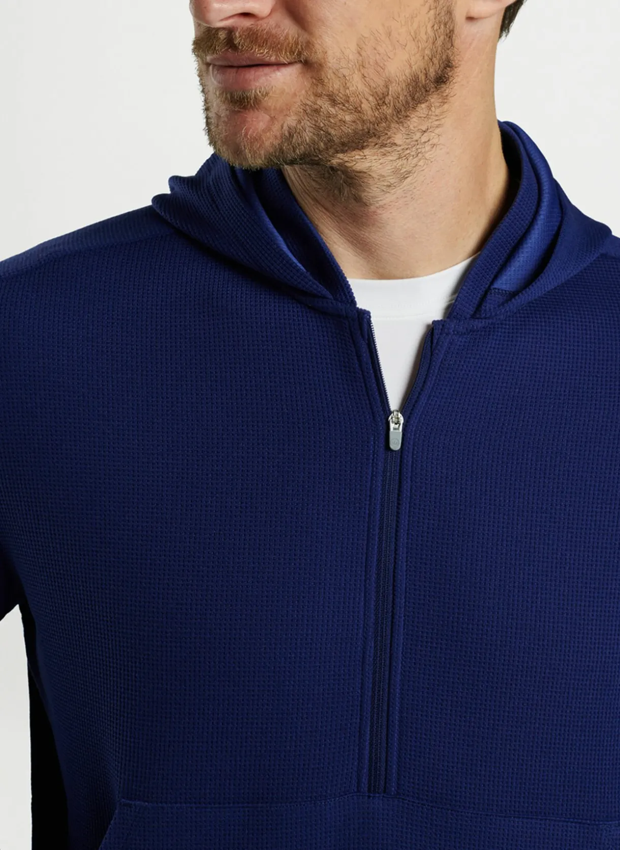Grid Performance Half-Zip Hoodie