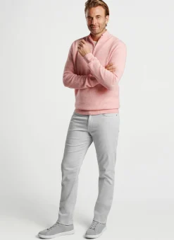 Harbour Cashmere Linen Quarter Zip