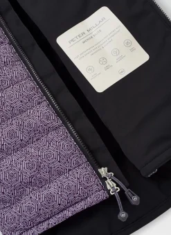 Hexagons Print Merge Hybrid Jacket