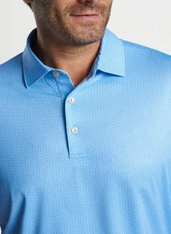I'Ll Have It Neat Performance Jersey Polo
