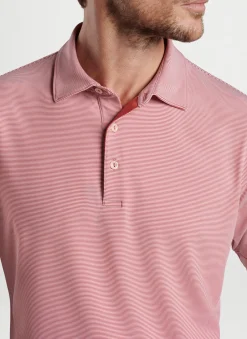 Jubilee Stripe Performance Polo