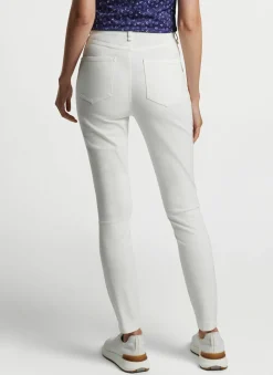 Karlie Stretch Sateen High Rise Pant