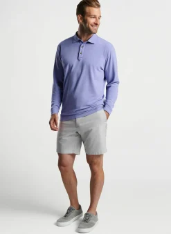 Lava Wash Long-Sleeve Polo