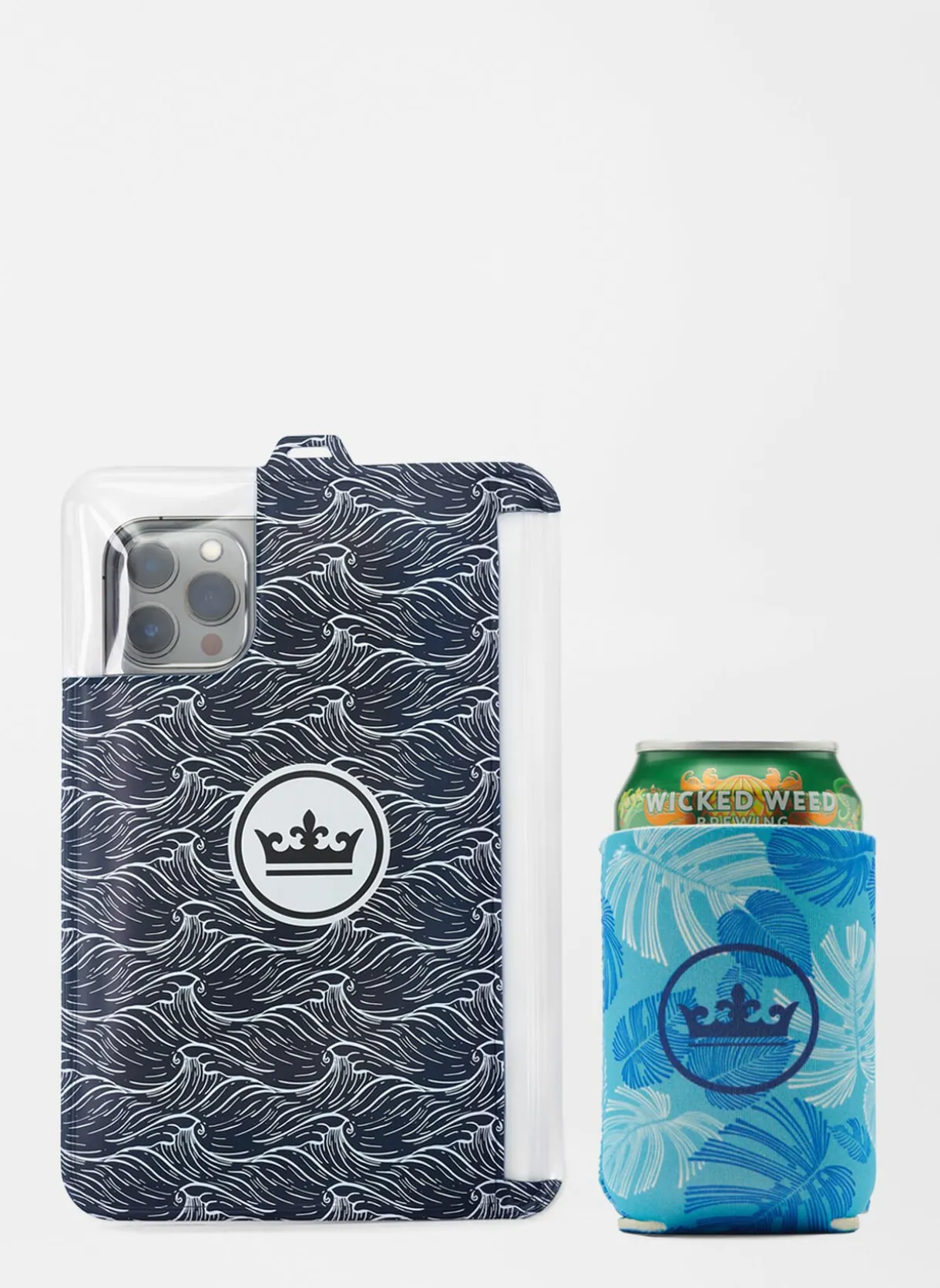 Linework Monstera Swim Trunk