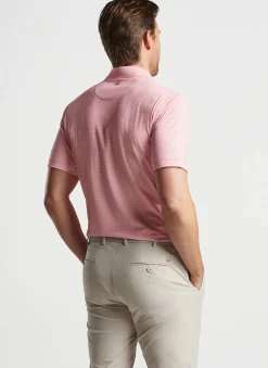 Lloyd Dot Geo Performance Jersey Polo