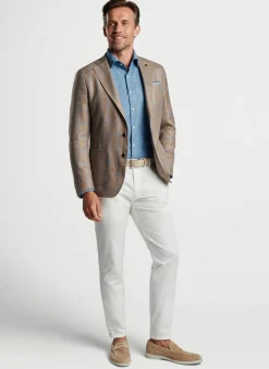 Mason Windowpane Soft Jacket