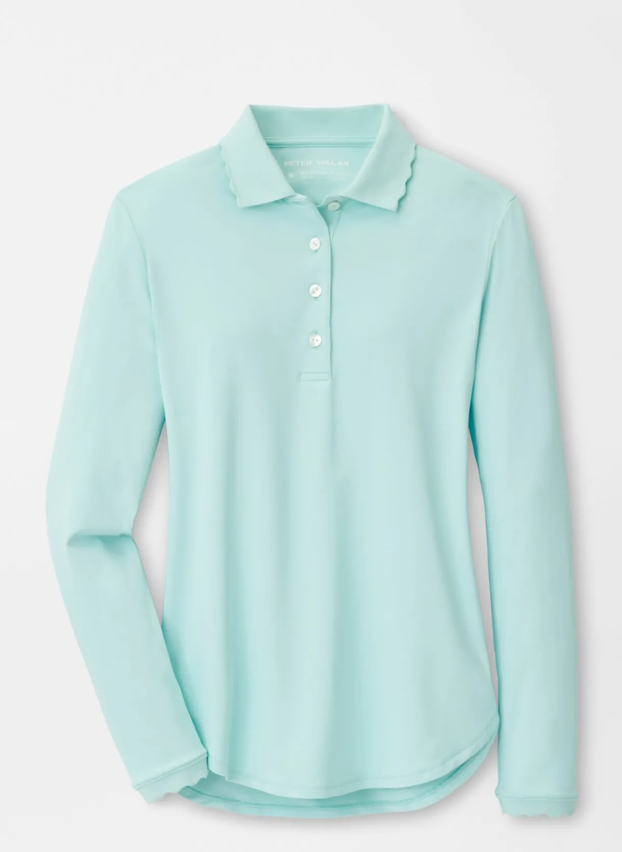 Opal Long-Sleeve Stretch Jersey Polo