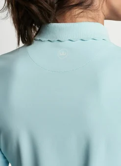 Opal Long-Sleeve Stretch Jersey Polo