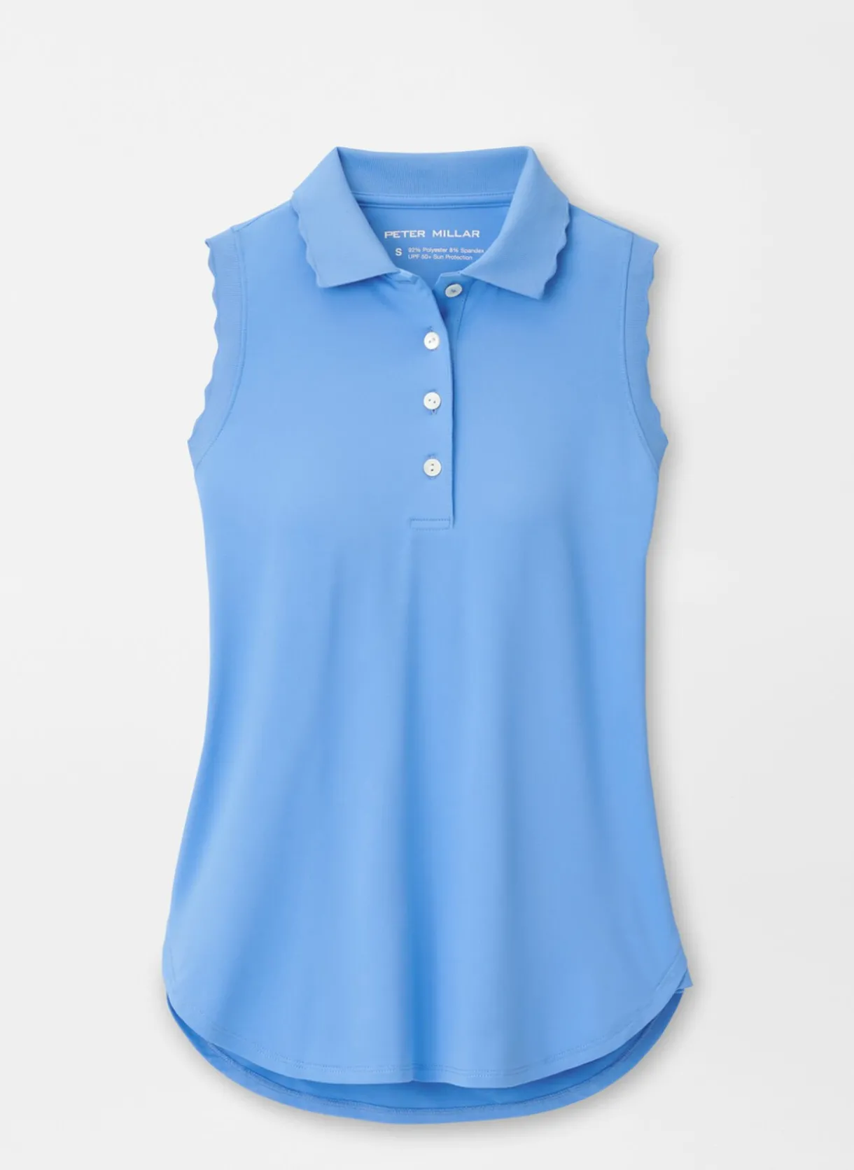 Opal Sleeveless Stretch Jersey Polo