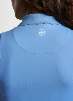 Opal Sleeveless Stretch Jersey Polo