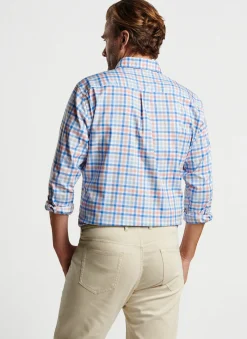 Orin Cotton-Stretch Sport Shirt