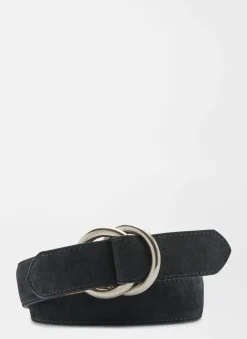 O-Ring Suede Belt