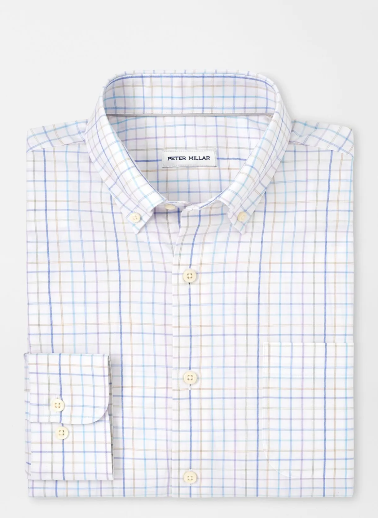 Patten Crown Lite Cotton-Stretch Sport Shirt