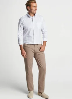 Patten Crown Lite Cotton-Stretch Sport Shirt