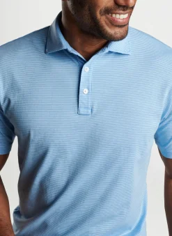 Pilot Mill Haynes Stripe Short-Sleeve Polo
